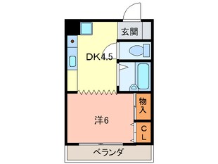 プラゼ－ルの物件間取画像